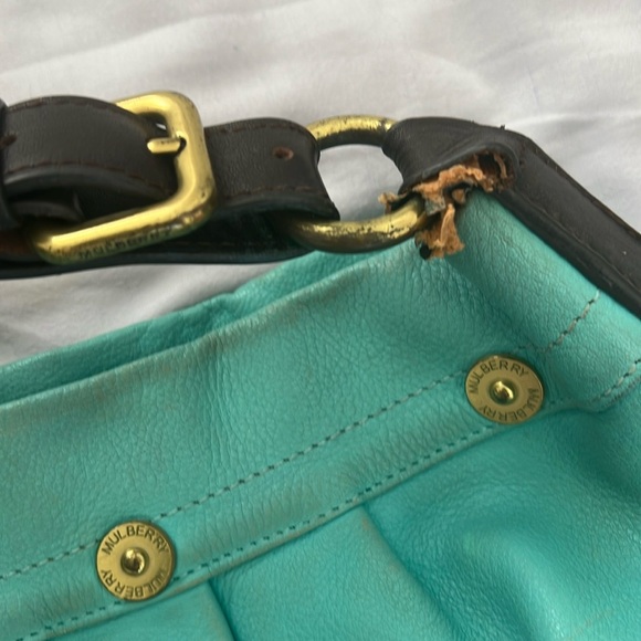 Mulberry shoulder Hobo large leather bag - Picture 4 of 11